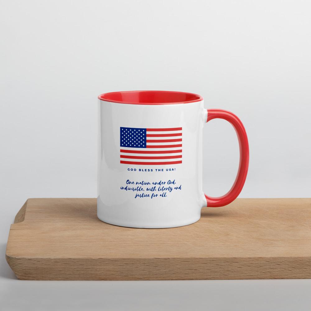 God Bless the USA - Mug -  Default Title -  Trini-T Ministries