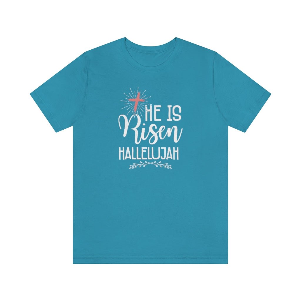 Hallelujah - Men's T -  White / S, White / M, White / L, White / XL, White / 2XL, White / 3XL, Aqua / S, Black / S, Navy / S, Aqua / M -  Trini-T Ministries