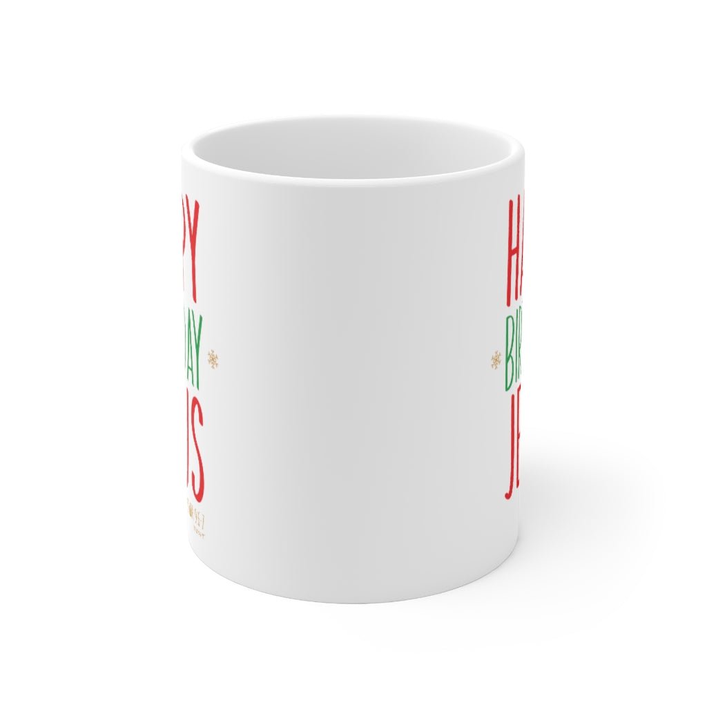 Happy Birthday Jesus - Mug -  11oz -  Trini-T Ministries