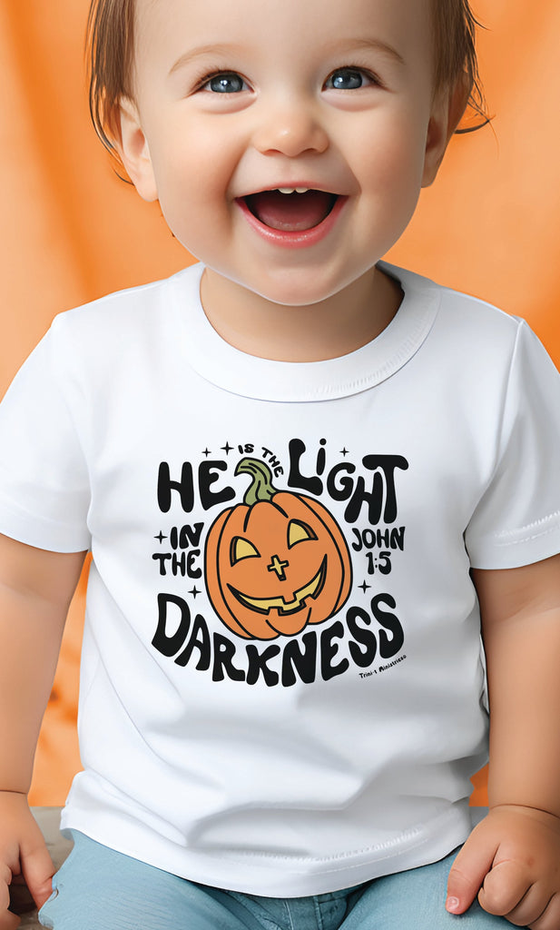 He is the Light - Baby’s T-shirt - Kids clothes