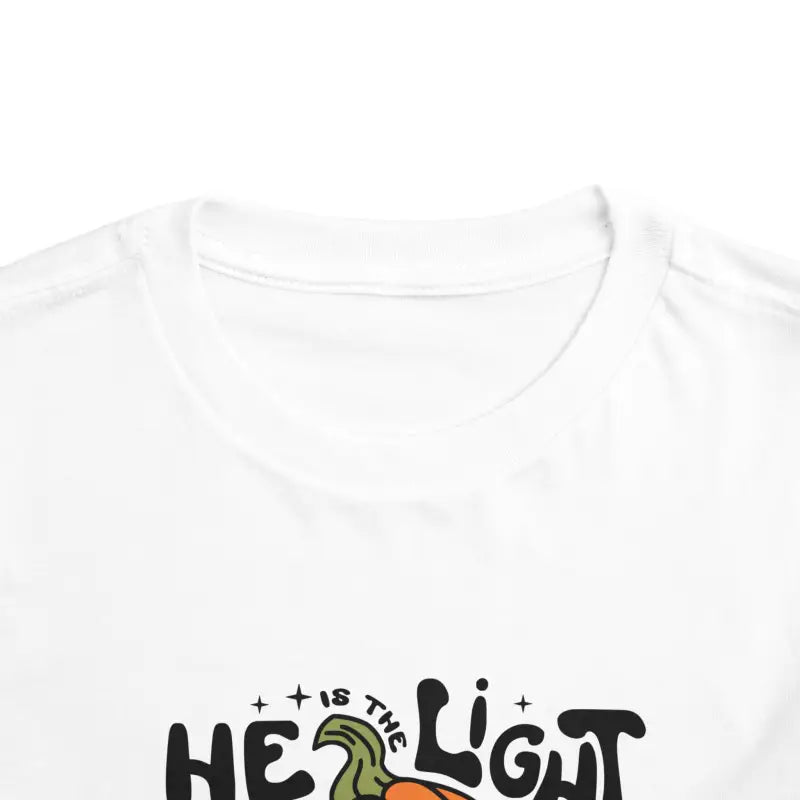 He is the Light - Toddler’s T-shirt - Kids clothes