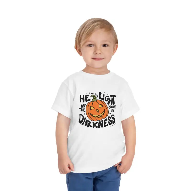 He is the Light - Toddler’s T-shirt - Kids clothes