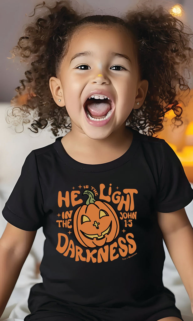 He is the Light - Toddler’s T-shirt - Kids clothes