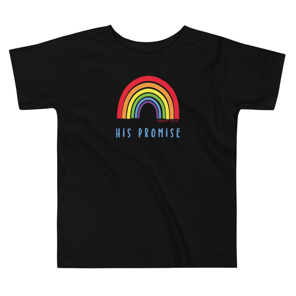 His Promise - Toddler’s T -  Black / 2T, Black / 3T, Black / 4T, Black / 5T, Pink / 2T, Pink / 3T, Pink / 4T, Pink / 5T, White / 2T, White / 3T -  Trini-T Ministries