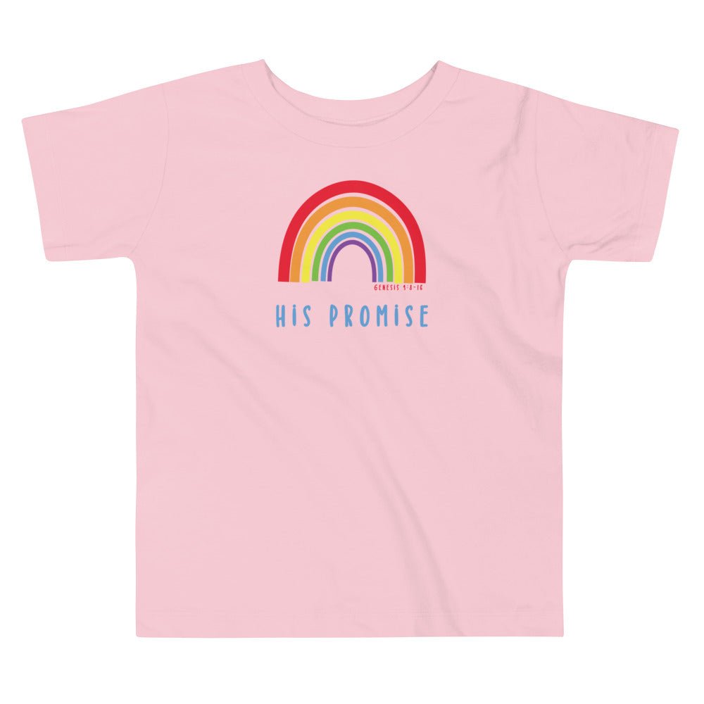 His Promise - Toddler’s T -  Black / 2T, Black / 3T, Black / 4T, Black / 5T, Pink / 2T, Pink / 3T, Pink / 4T, Pink / 5T, White / 2T, White / 3T -  Trini-T Ministries