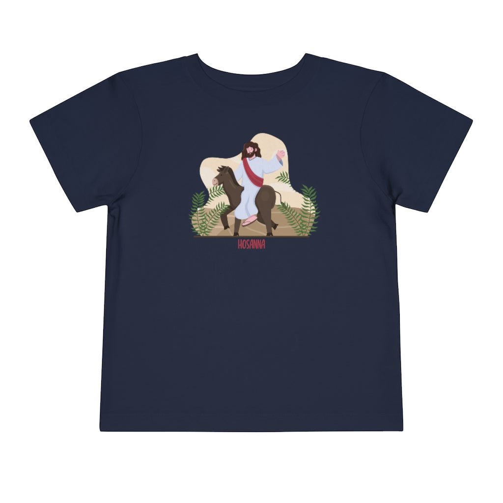 Hosanna - Toddler's T -  Pink / 3T, White / 2T, Athletic Heather / 2T, Black / 2T, Navy / 2T, Pink / 2T, White / 3T, Athletic Heather / 3T, Black / 3T, Navy / 3T -  Trini-T Ministries