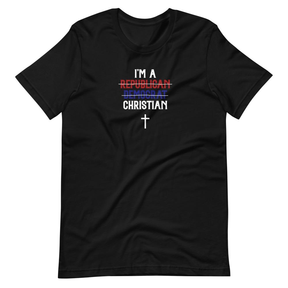 I’m A Christian - Men’s T -  Black / XS, Black / S, Black / M, Black / L, Black / XL, Black / 2XL, Black / 3XL, Black / 4XL, Olive / S, Olive / M -  Trini-T Ministries