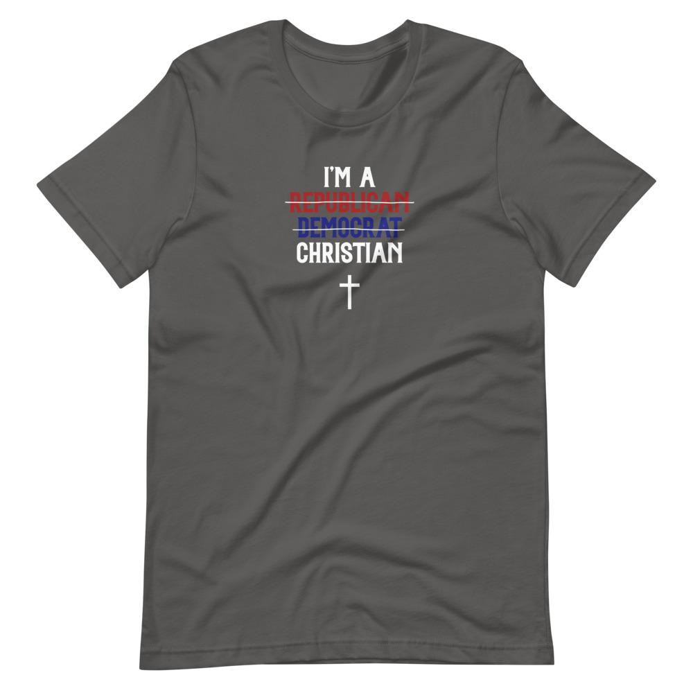 I’m A Christian - Men’s T -  Black / XS, Black / S, Black / M, Black / L, Black / XL, Black / 2XL, Black / 3XL, Black / 4XL, Olive / S, Olive / M -  Trini-T Ministries