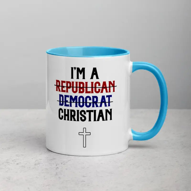 I’m A Christian - Mug -  Black, Blue, Red -  Trini-T Ministries