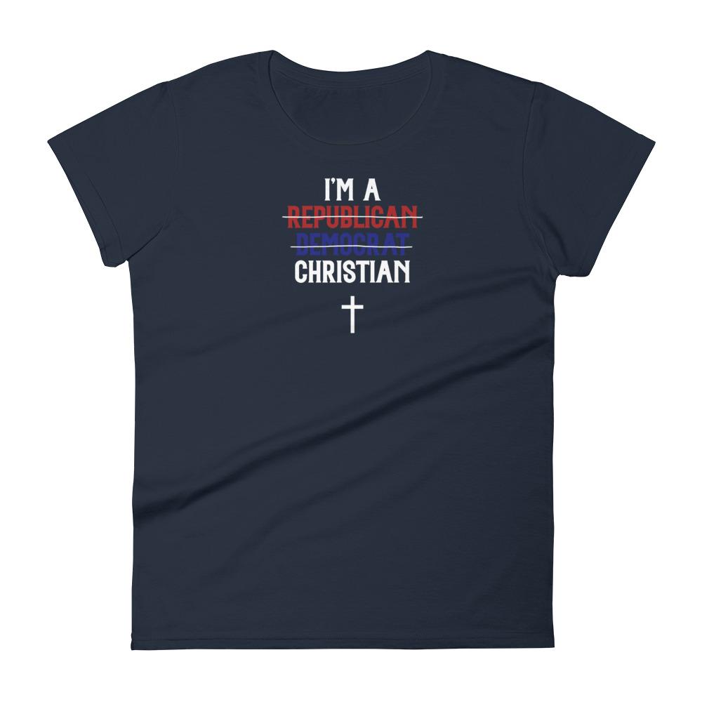 I’m A Christian - Women’s T -  White / S, White / M, White / L, White / XL, White / 2XL, Black / S, Black / M, Black / L, Black / XL, Black / 2XL -  Trini-T Ministries