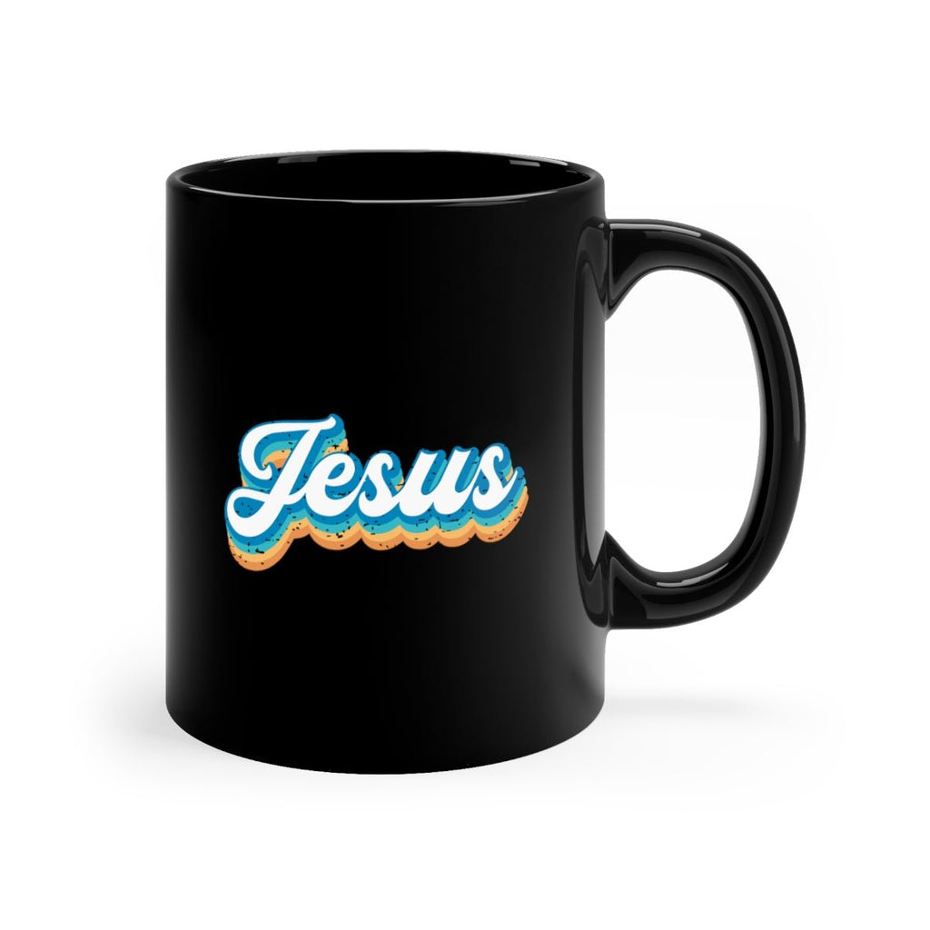 Jesus - 11oz Black Mug -  11oz -  Trini-T Ministries