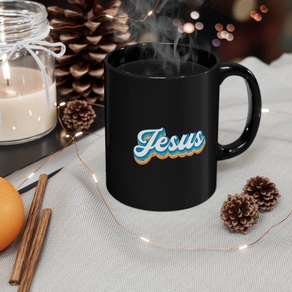 Jesus - 11oz Black Mug -  11oz -  Trini-T Ministries