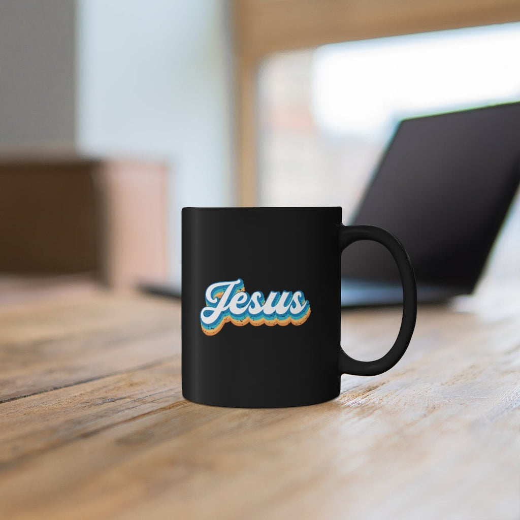 Jesus - 11oz Black Mug -  11oz -  Trini-T Ministries