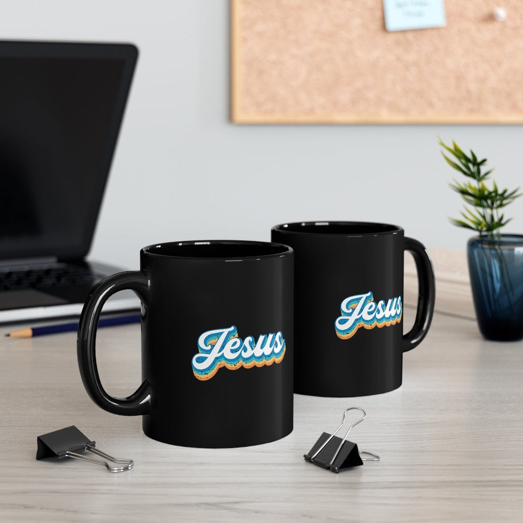 Jesus - 11oz Black Mug -  11oz -  Trini-T Ministries