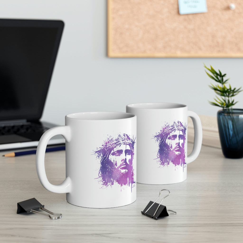 Jesus Crown of Thorns - Mug -  11oz -  Trini-T Ministries