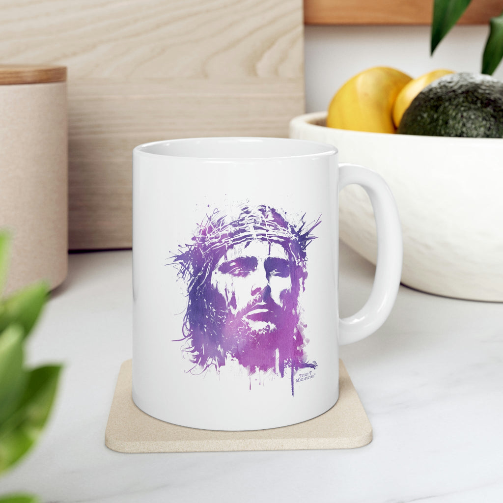 Jesus Crown of Thorns - Mug -  11oz -  Trini-T Ministries