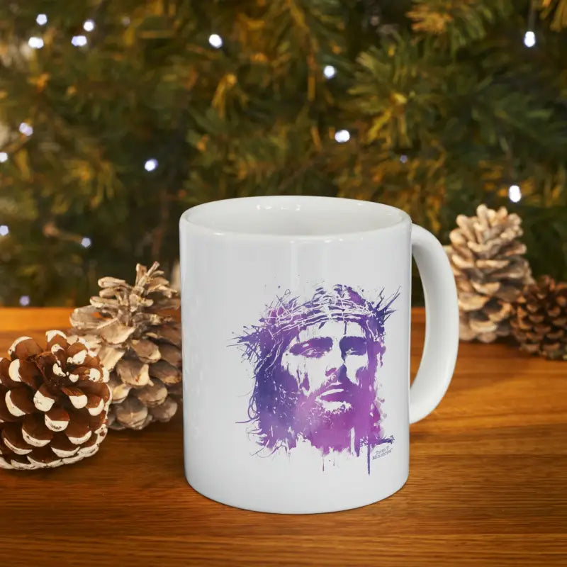 Jesus Crown of Thorns - Mug -  11oz -  Trini-T Ministries