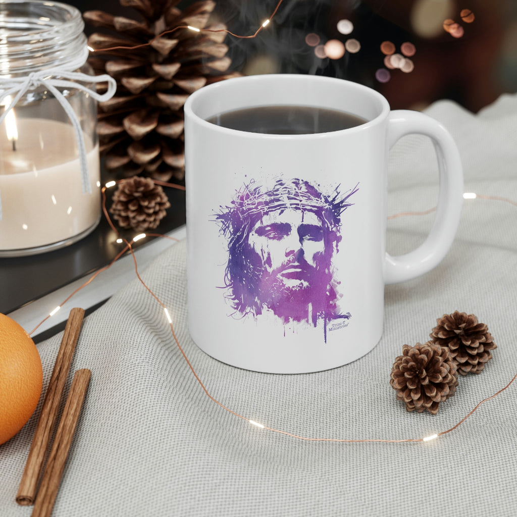 Jesus Crown of Thorns - Mug -  11oz -  Trini-T Ministries