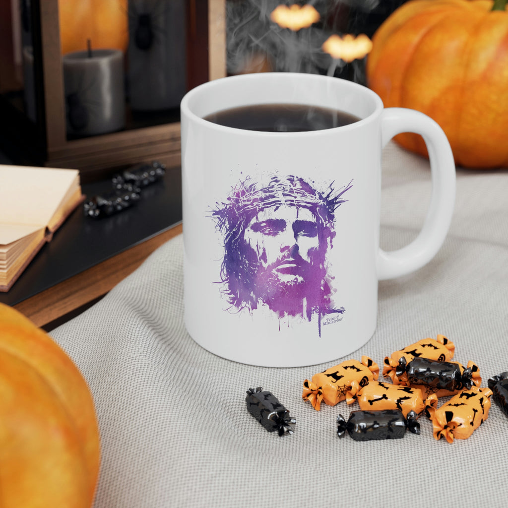 Jesus Crown of Thorns - Mug -  11oz -  Trini-T Ministries