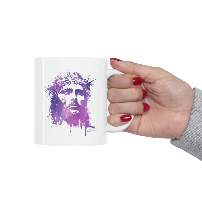 Jesus Crown of Thorns - Mug -  11oz -  Trini-T Ministries