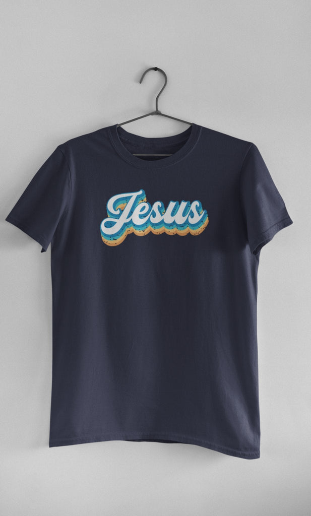 Jesus - Men's T -  Red / S, Red / M, Red / L, Red / XL, Red / 2XL, Red / 3XL, Black / S, Navy / S, Pink / S, White / S -  Trini-T Ministries