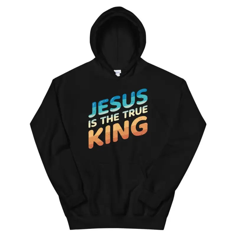 King Jesus - Hoodie -  Black / S, Black / M, Black / L, Black / XL, Black / 2XL, Black / 3XL, Black / 4XL, Black / 5XL, Navy / S, Navy / M -  Trini-T Ministries