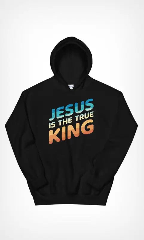 King Jesus - Hoodie -  Black / S, Black / M, Black / L, Black / XL, Black / 2XL, Black / 3XL, Black / 4XL, Black / 5XL, Navy / S, Navy / M -  Trini-T Ministries