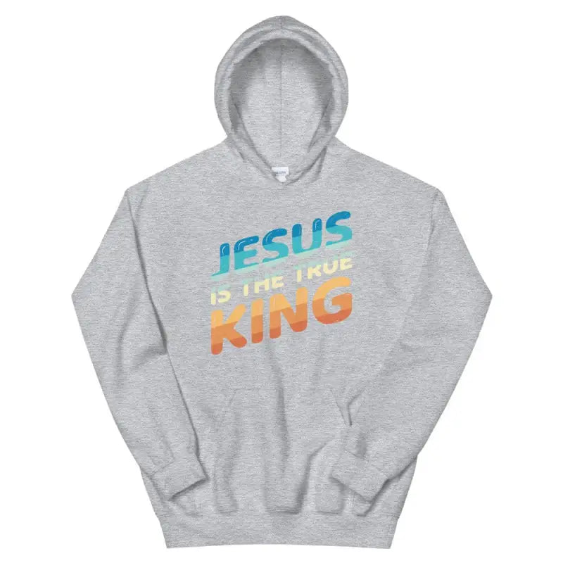 King Jesus - Hoodie -  Black / S, Black / M, Black / L, Black / XL, Black / 2XL, Black / 3XL, Black / 4XL, Black / 5XL, Navy / S, Navy / M -  Trini-T Ministries