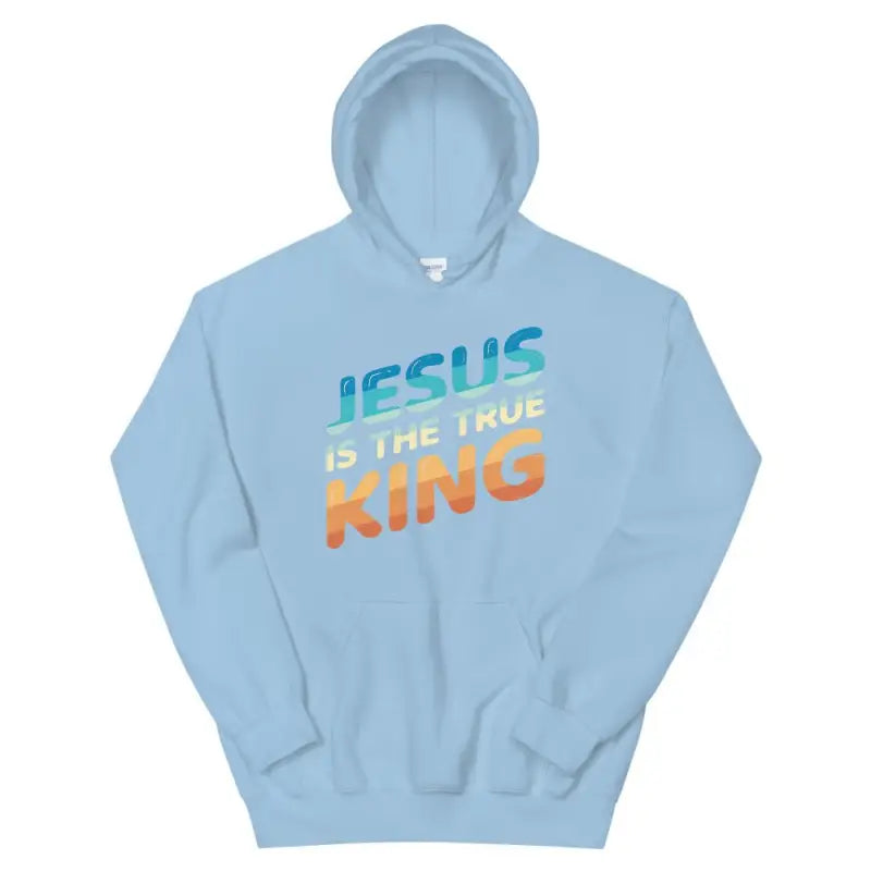 King Jesus - Hoodie -  Black / S, Black / M, Black / L, Black / XL, Black / 2XL, Black / 3XL, Black / 4XL, Black / 5XL, Navy / S, Navy / M -  Trini-T Ministries