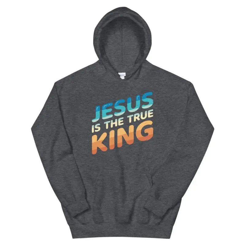 King Jesus - Hoodie -  Black / S, Black / M, Black / L, Black / XL, Black / 2XL, Black / 3XL, Black / 4XL, Black / 5XL, Navy / S, Navy / M -  Trini-T Ministries