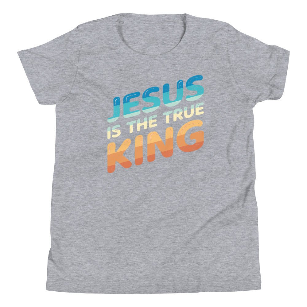 King Jesus - Kid's T -  Black / S, Black / M, Black / L, Black / XL, Navy / S, Navy / M, Navy / L, Navy / XL, Red / S, Red / M -  Trini-T Ministries