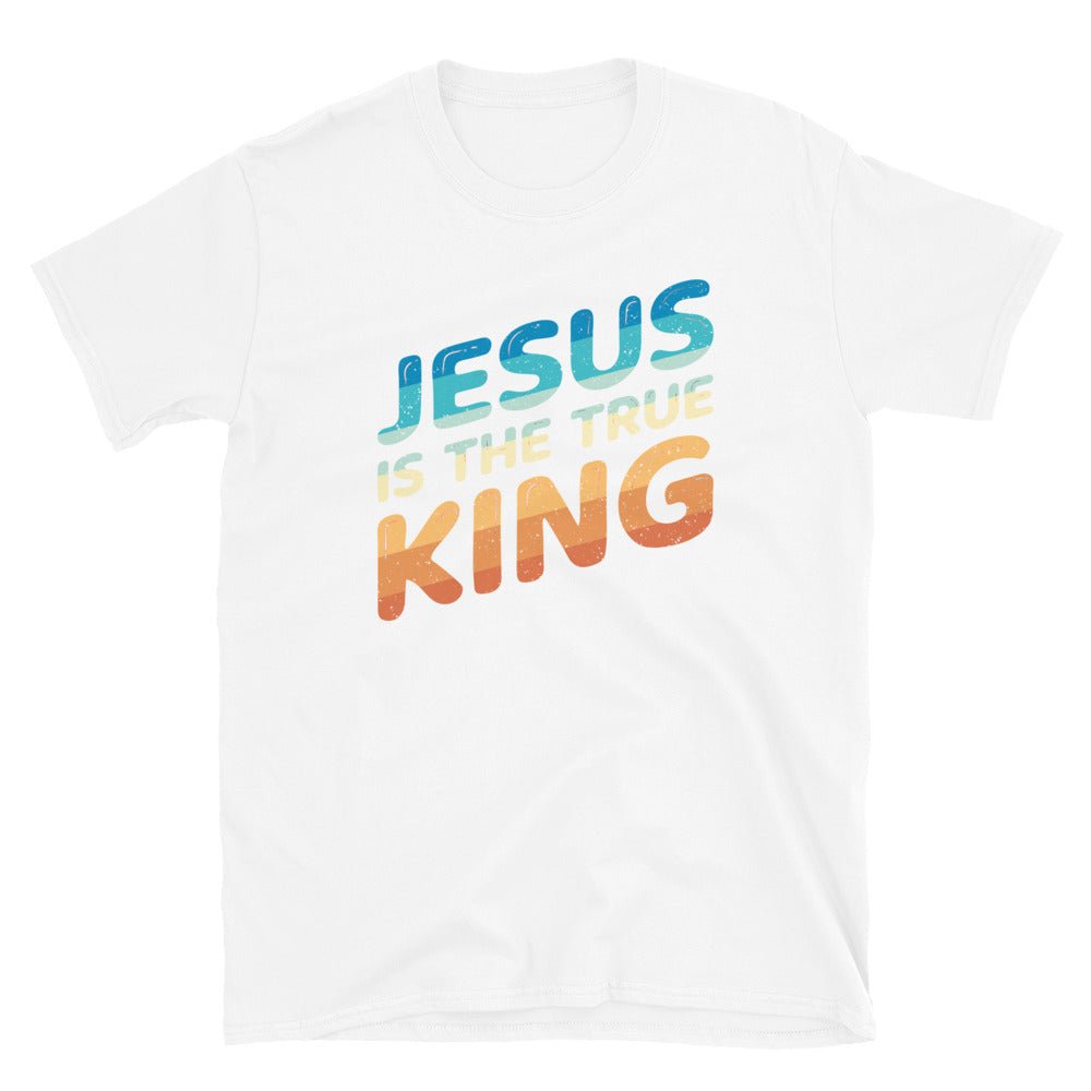 King Jesus - Men's T -  Black / S, Black / M, Black / L, Black / XL, Black / 2XL, Black / 3XL, Navy / S, Navy / M, Navy / L, Navy / XL -  Trini-T Ministries