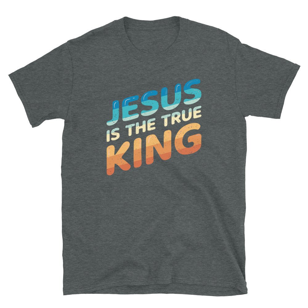 King Jesus - Men's T -  Black / S, Black / M, Black / L, Black / XL, Black / 2XL, Black / 3XL, Navy / S, Navy / M, Navy / L, Navy / XL -  Trini-T Ministries