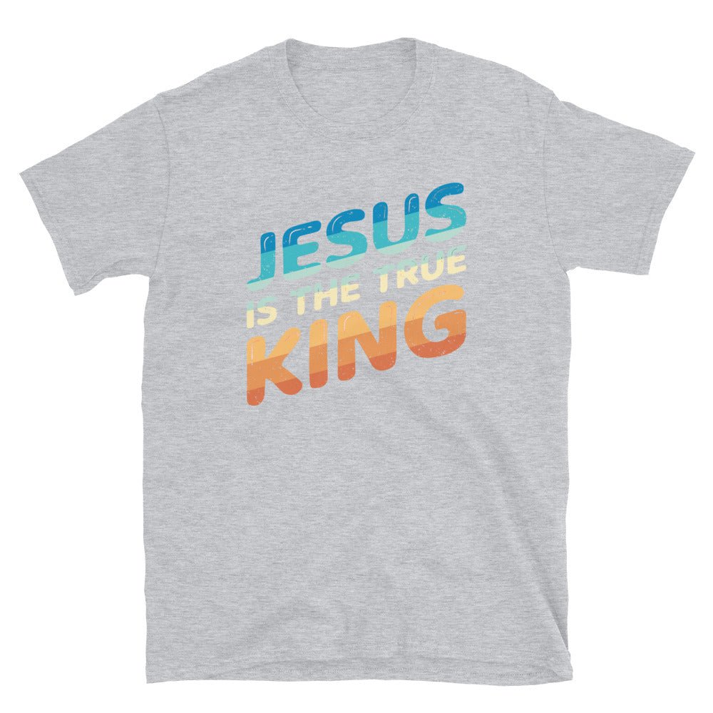 King Jesus - Men's T -  Black / S, Black / M, Black / L, Black / XL, Black / 2XL, Black / 3XL, Navy / S, Navy / M, Navy / L, Navy / XL -  Trini-T Ministries