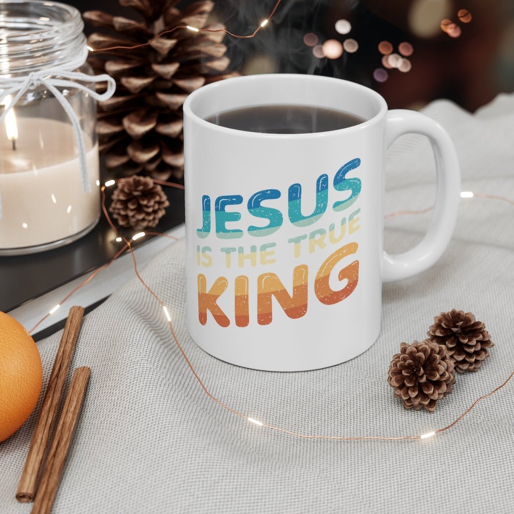 King Jesus - Mug -  11oz -  Trini-T Ministries