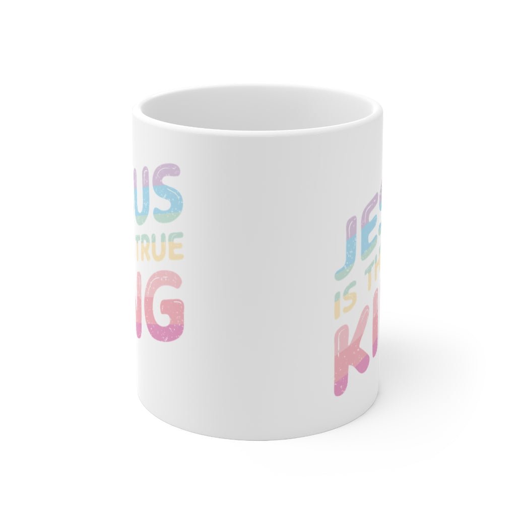 King Jesus - Pastel - Mug -  11oz -  Trini-T Ministries