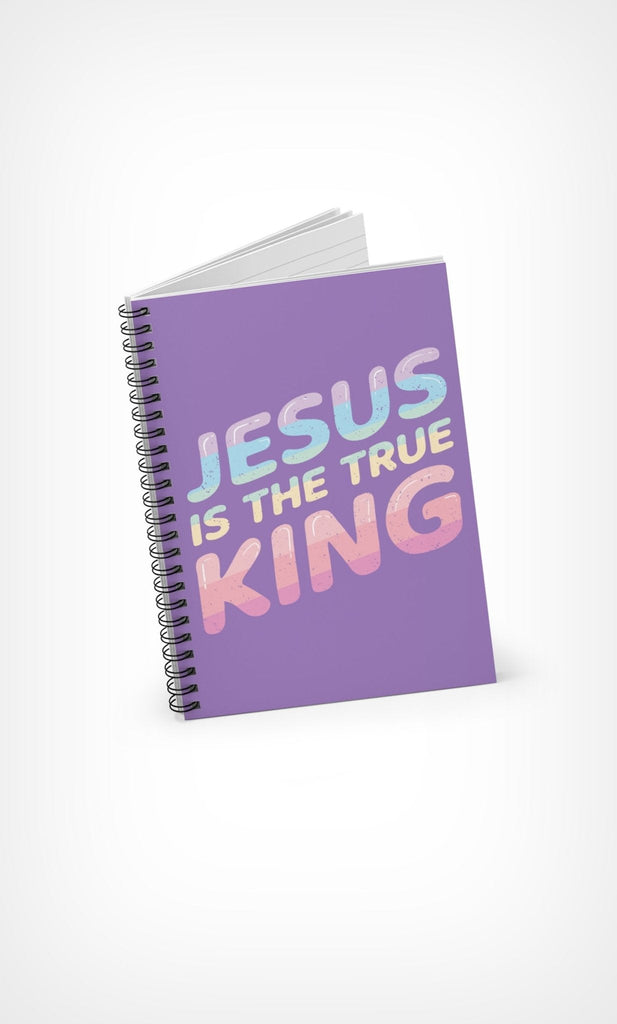 King Jesus - Pastel - Notebook -  One Size -  Trini-T Ministries