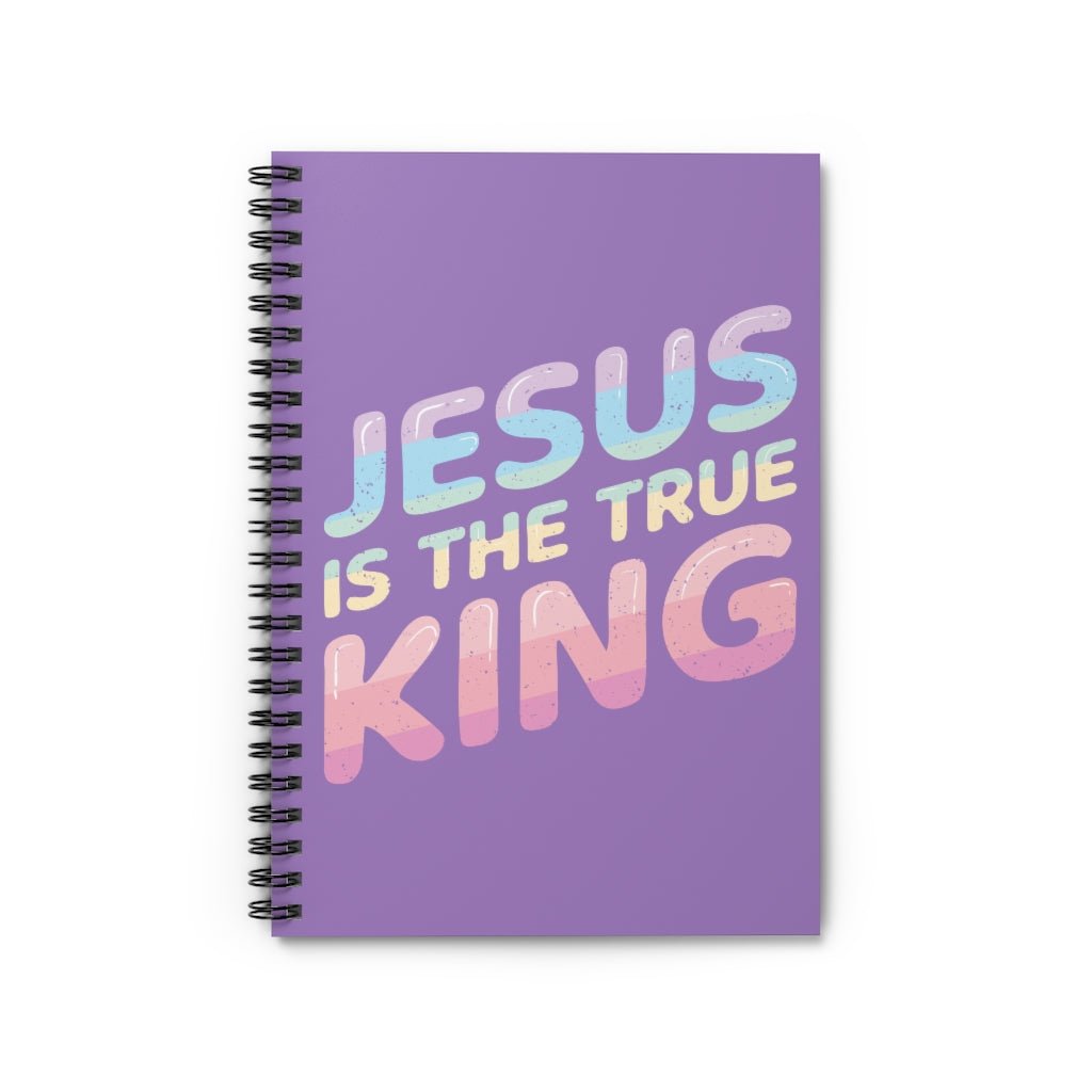 King Jesus - Pastel - Notebook -  One Size -  Trini-T Ministries