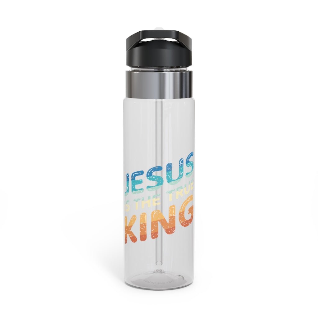 King Jesus - Sport Bottle -  20oz / Blue -  Trini-T Ministries