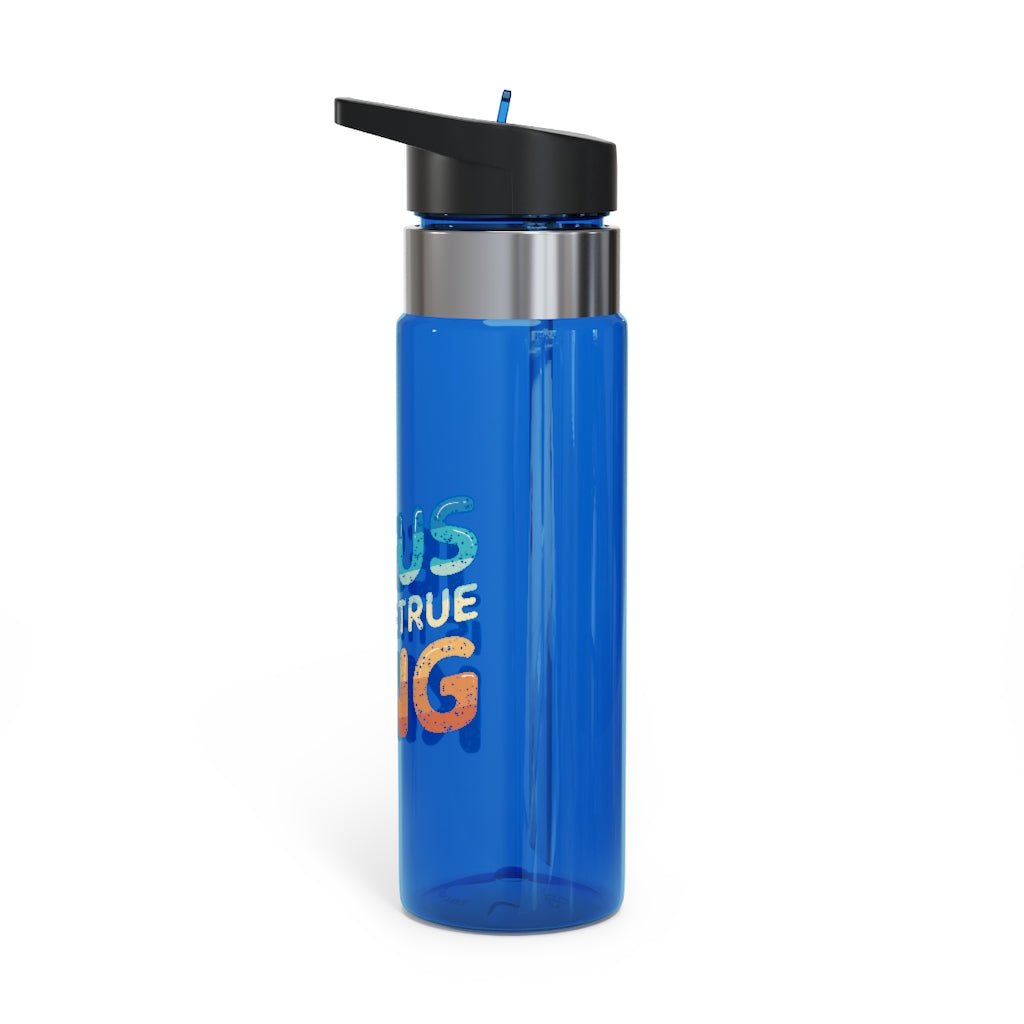 King Jesus - Sport Bottle -  20oz / Blue -  Trini-T Ministries