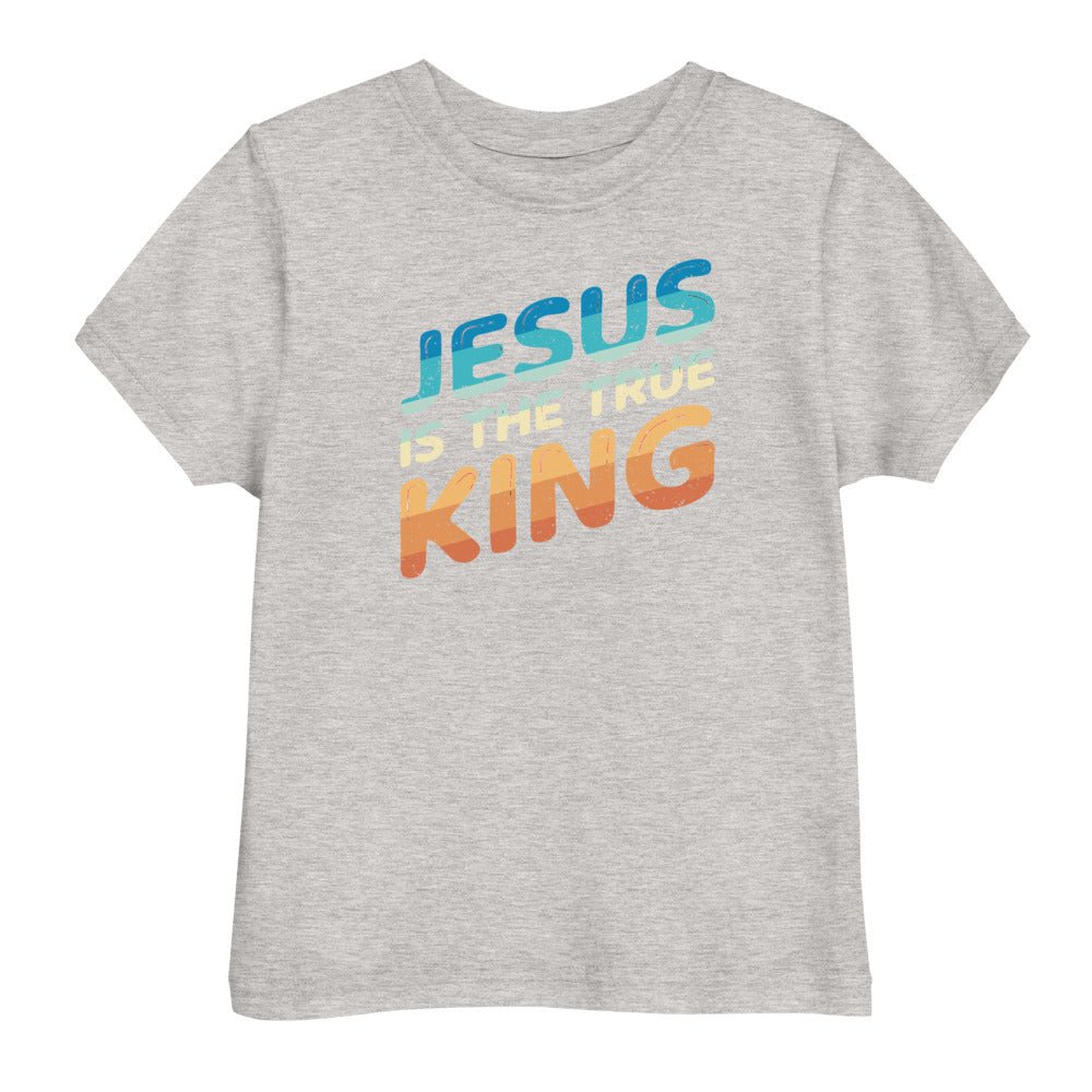 King Jesus - Toddler's T -  Black / 2, Black / 3, Black / 4, Black / 5/6, Navy / 2, Navy / 3, Navy / 4, Navy / 5/6, Hot Pink / 2, Hot Pink / 3 -  Trini-T Ministries