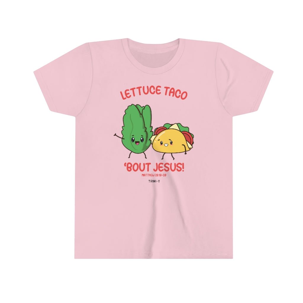 Lettuce Taco - Kid's T -  Heather Navy / L, Black / S, White / S, Kelly / S, Pink / S, True Royal / S, Heather Navy / S, Gold / S, Black / M, White / M -  Trini-T Ministries