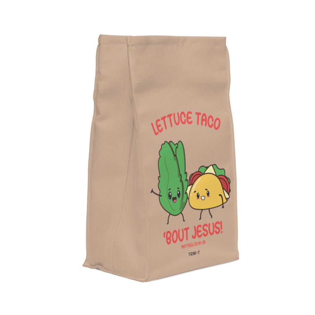 Lettuce Taco - Thermal Lunch Bag -  11.75'' × 7.25'' × 4.75'' -  Trini-T Ministries