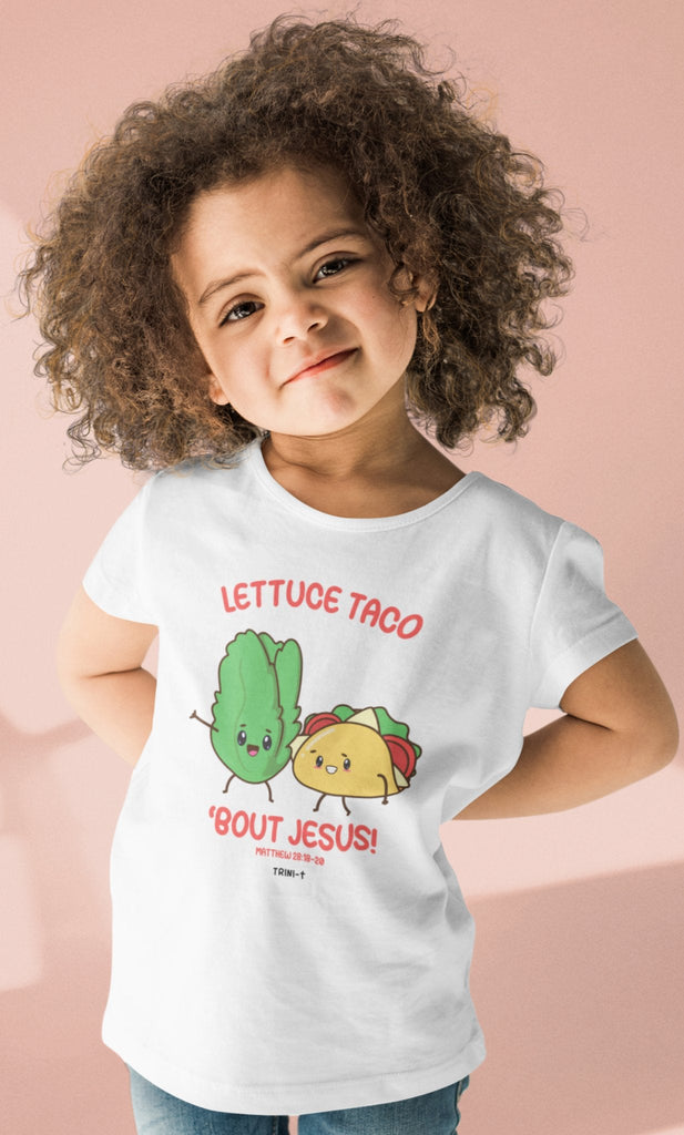 Lettuce Taco - Toddler's T -  Black / 2T, Royal / 2T, White / 2T, Black / 3T, Royal / 4T, White / 5T -  Trini-T Ministries