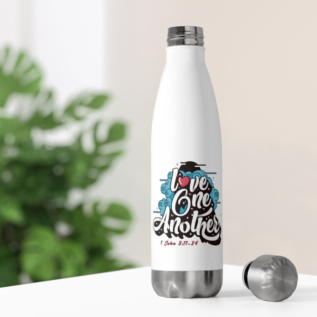 Love One Another - Insulated Bottle -  20oz -  Trini-T Ministries