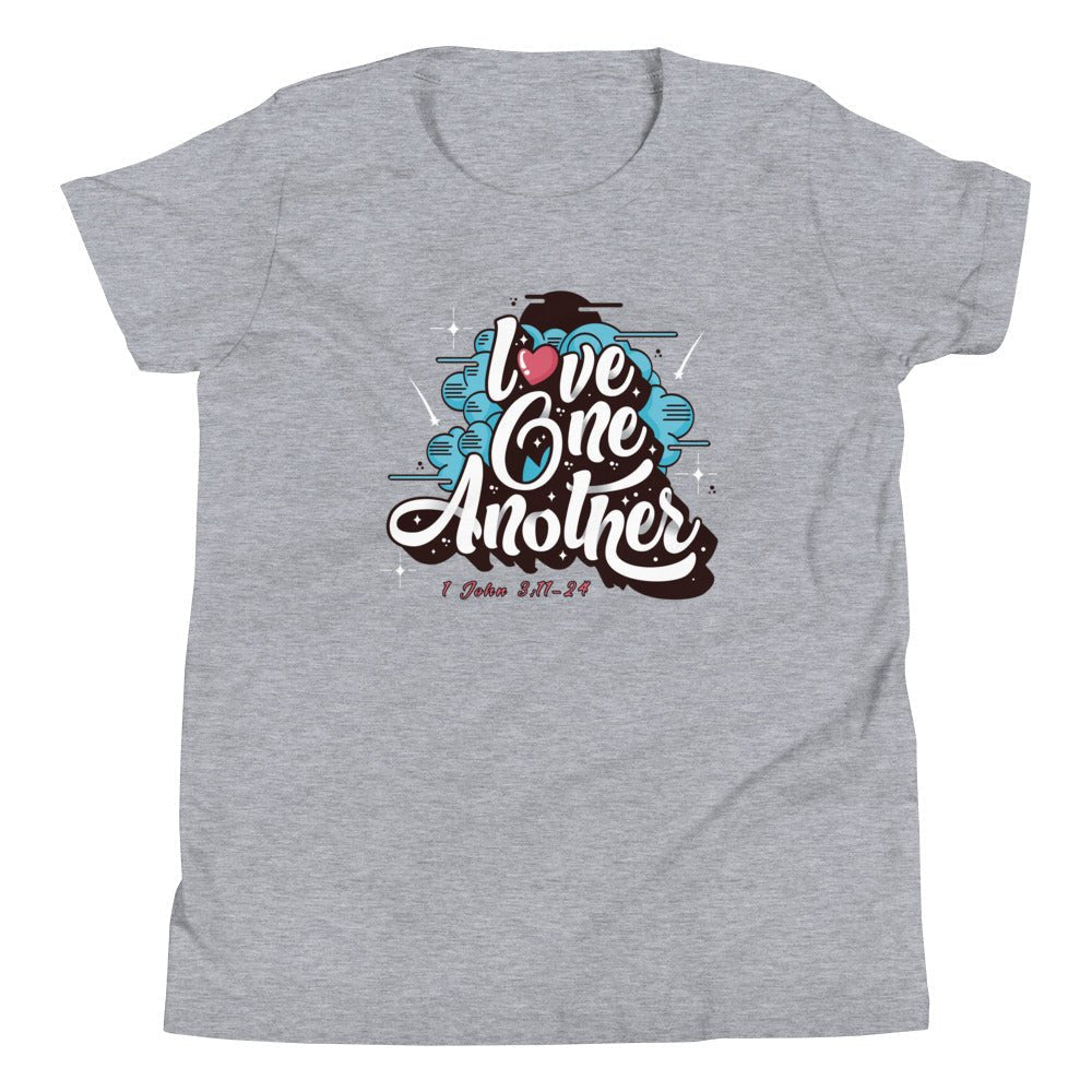 Love One Another - Kid’s T -  Black / S, Black / M, Black / L, Black / XL, Navy / S, Navy / M, Navy / L, Navy / XL, Red / S, Red / M -  Trini-T Ministries