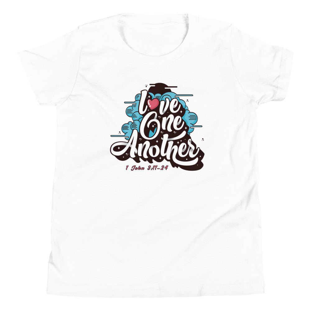 Love One Another - Kid’s T -  Black / S, Black / M, Black / L, Black / XL, Navy / S, Navy / M, Navy / L, Navy / XL, Red / S, Red / M -  Trini-T Ministries