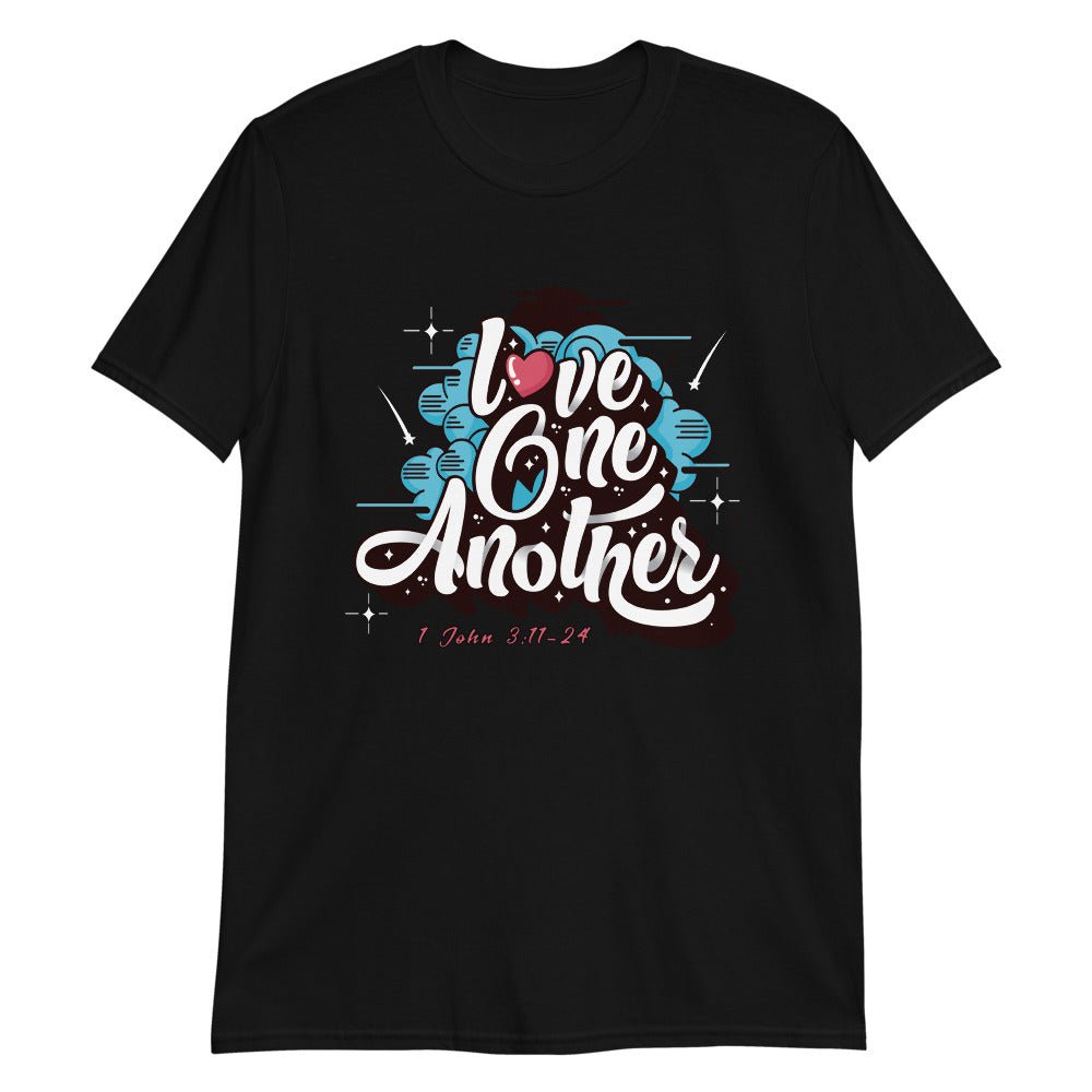 Love One Another - Women’s T -  Black / S, Black / M, Black / L, Black / XL, Black / 2XL, Black / 3XL, Navy / S, Navy / M, Navy / L, Navy / XL -  Trini-T Ministries