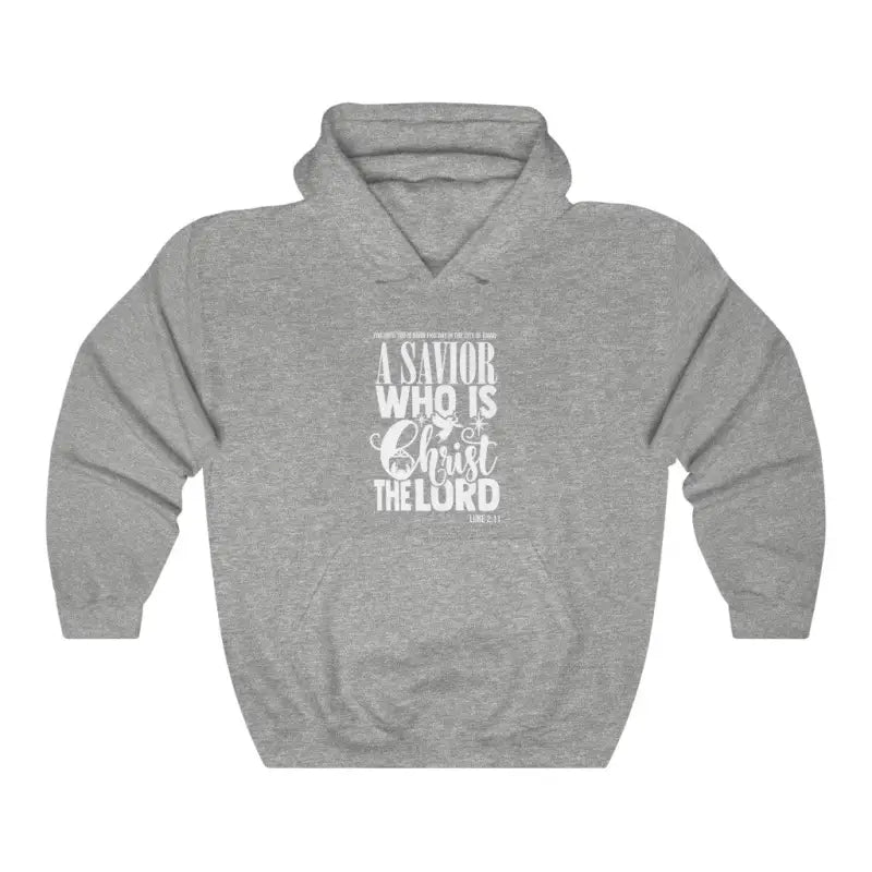 Luke 2:11 - Hoodie -  Navy / S, Navy / M, Navy / L, Navy / XL, Navy / 2XL, Navy / 3XL, Navy / 4XL, Navy / 5XL, Black / S, Irish Green / S -  Trini-T Ministries