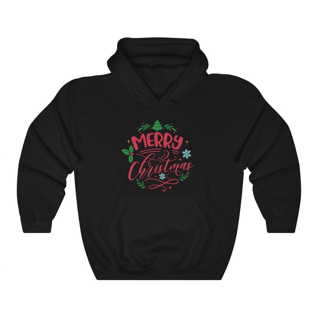 Merry Christmas - Hoodie -  White / S, White / M, White / L, White / XL, White / 2XL, White / 3XL, White / 4XL, White / 5XL, Black / S, Navy / S -  Trini-T Ministries